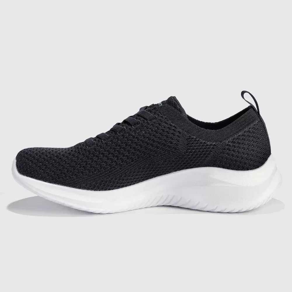 Women's S Sport By Skechers Resse 2.0 Elastic Gore Sneakers - Black 11 - Picture 8 of 8